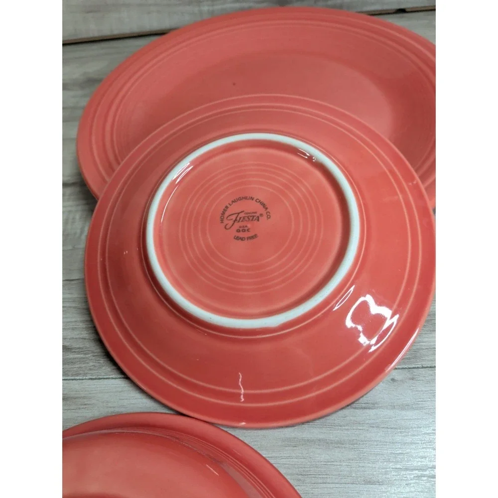 Homer Laughlin Fiestaware 5-pc Place Setting Persimmon